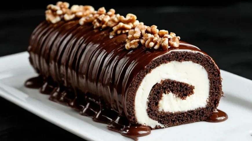 Peanut Butter Chocolate Roll