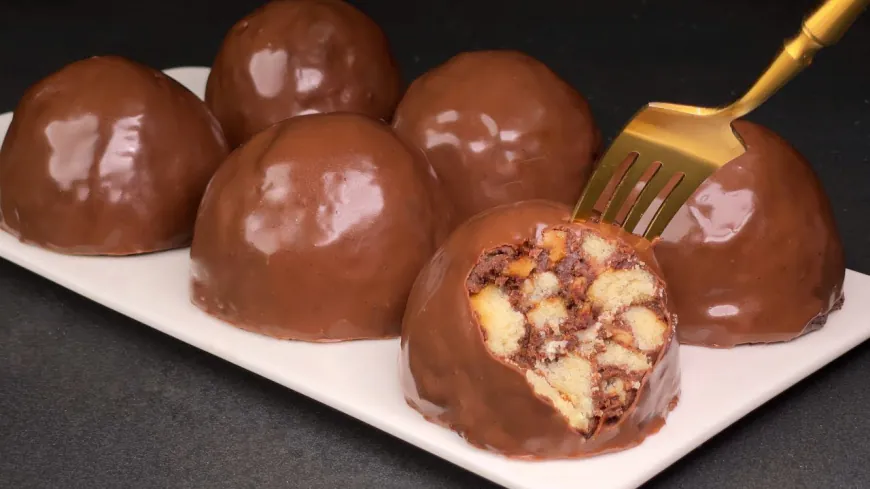 Chocolate Cookie Domes