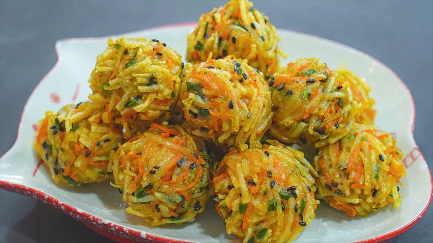 Potato Carrot Snacks