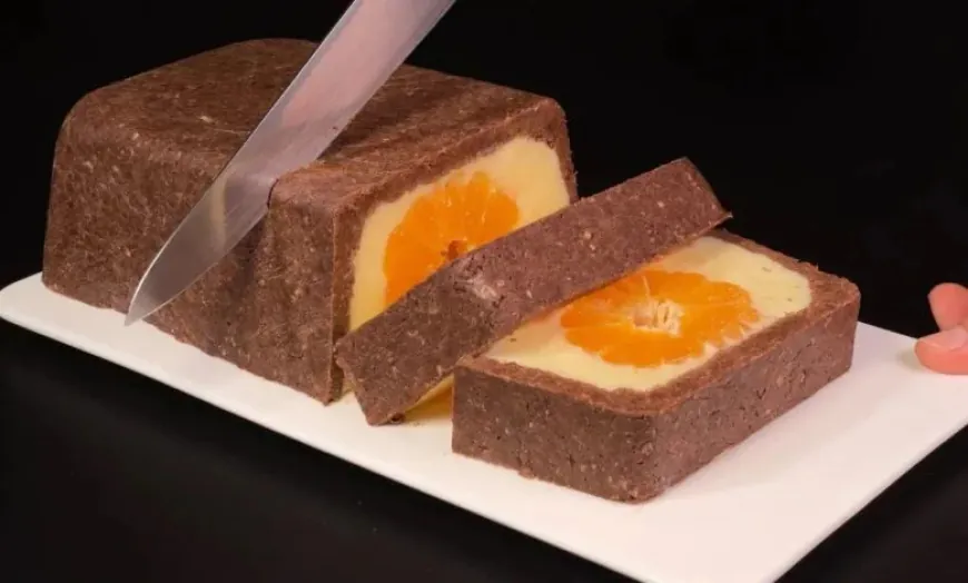 Tangerine Chocolate Dessert