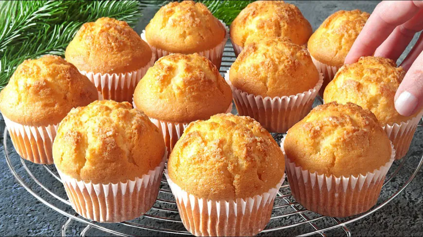 Yogurt Cake Muffins