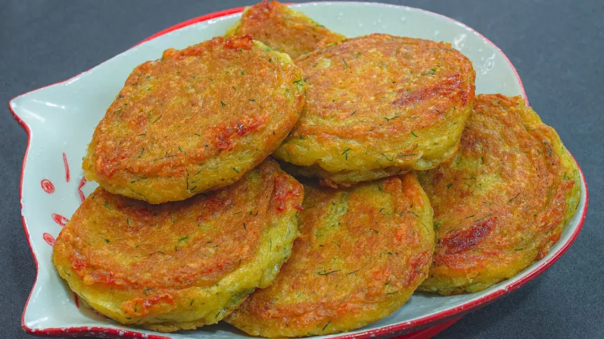 Mozzarella Dill Potato Cakes