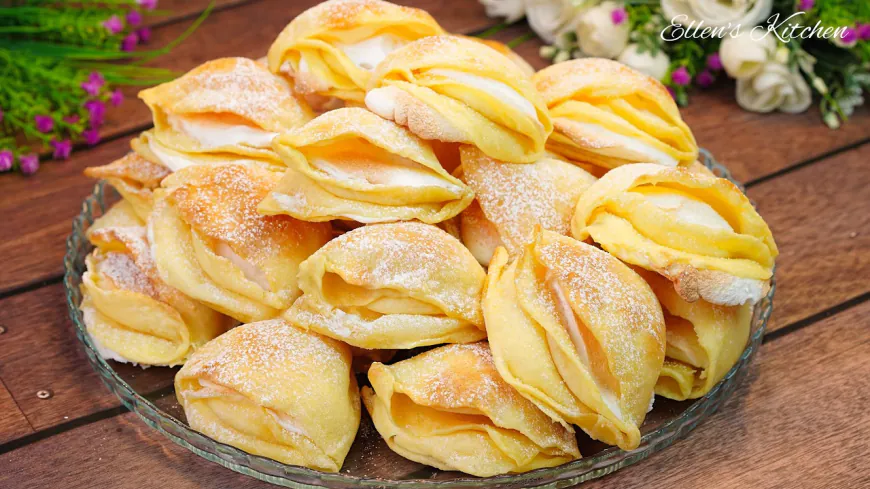 Cream Filled Pastry Puffs