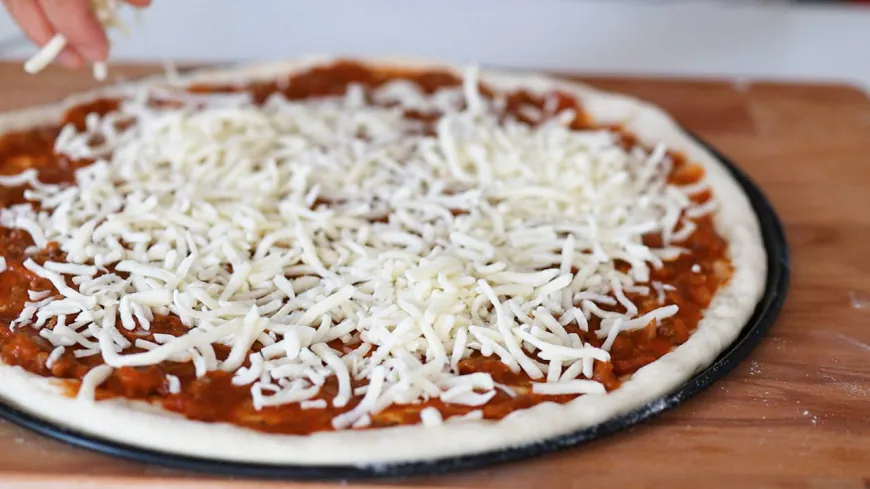 Cheese Flatbread Pizza