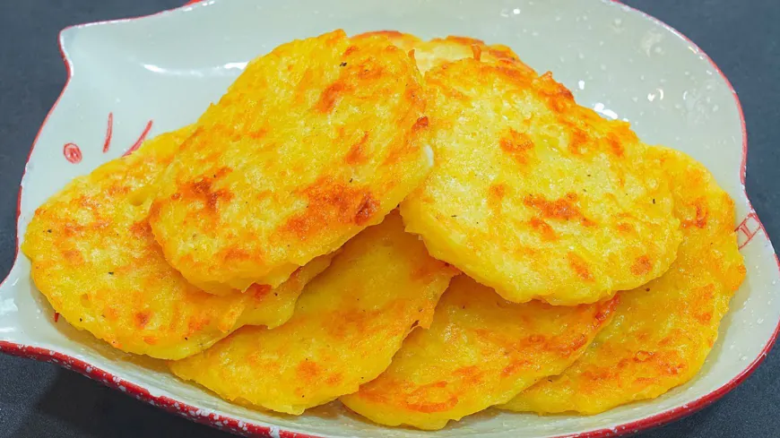Cheesy Potato Patties Recipe