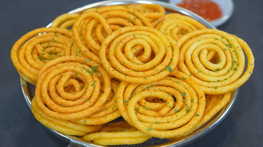 Potato Spiral Snacks