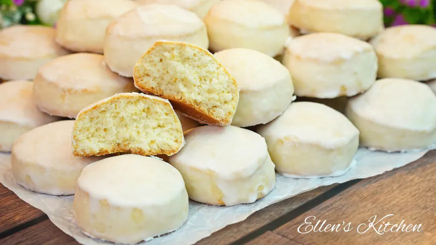Vanilla Iced Cookies Recipe