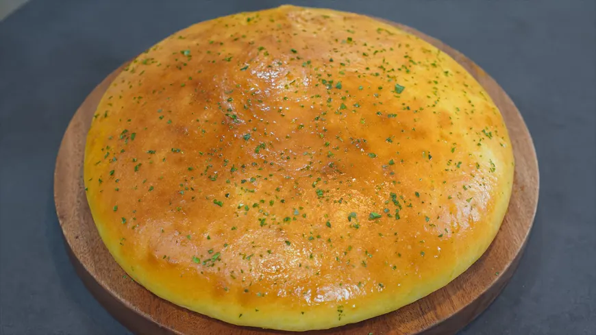 Cheesy Potato Stuffed Bread