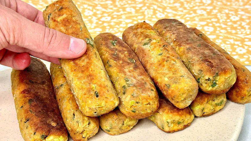 Zucchini, Carrot, and Cheese Sticks
