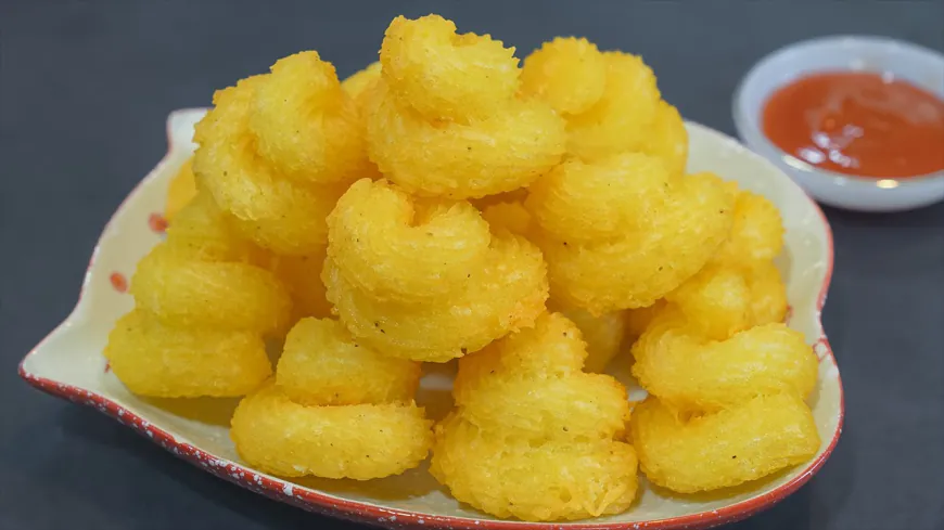 Crispy Potato Snacks Recipe