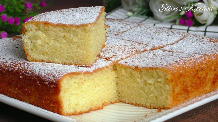 Simple Vanilla Tea Cake