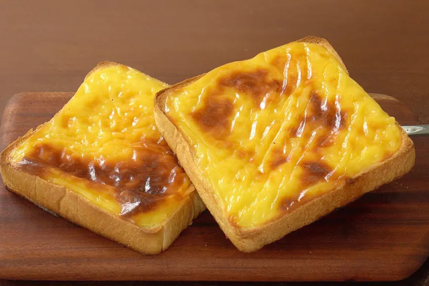 Cheesy Custard Toast Recipe