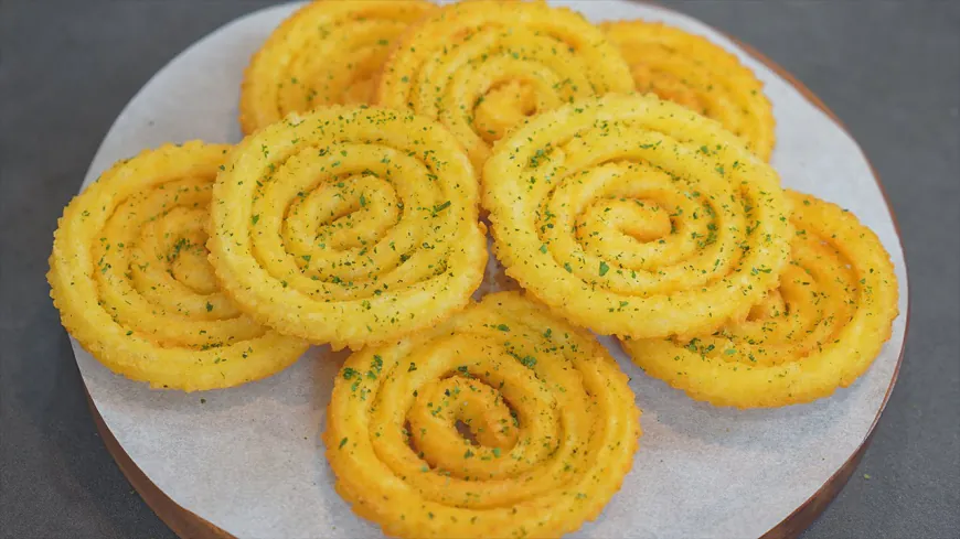 Crispy Potato Swirls Recipe