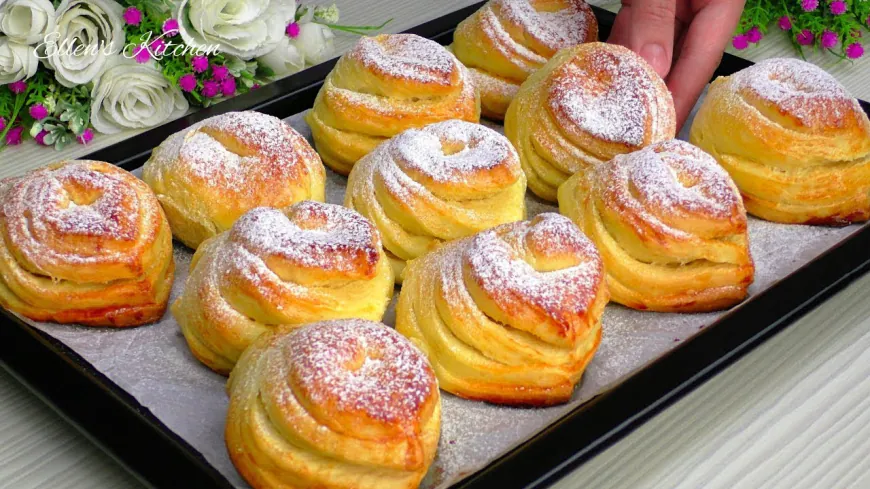 Orange Spiral Buns