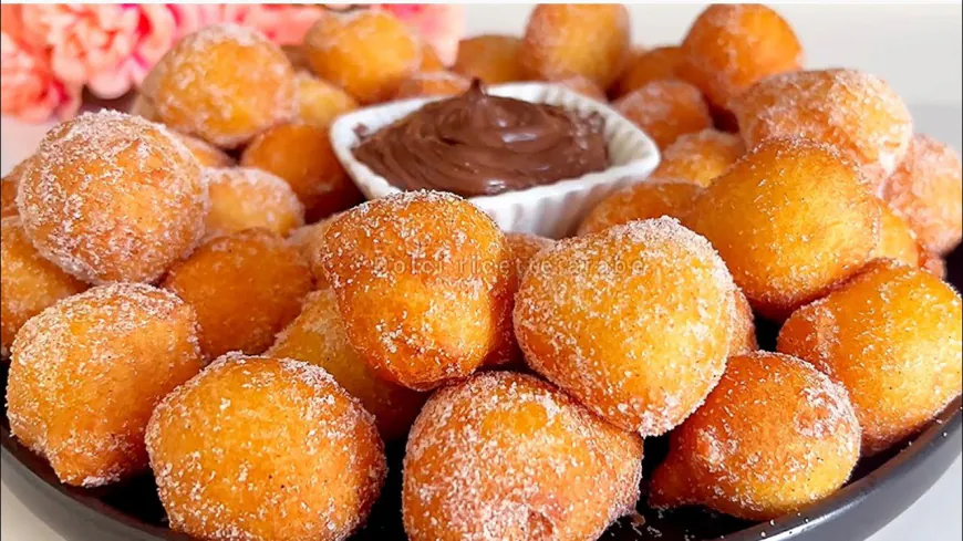 Curd Donut Holes Recipe