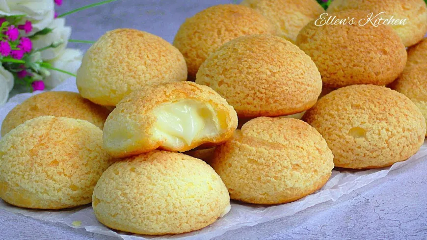 Craquelin Cream Puffs
