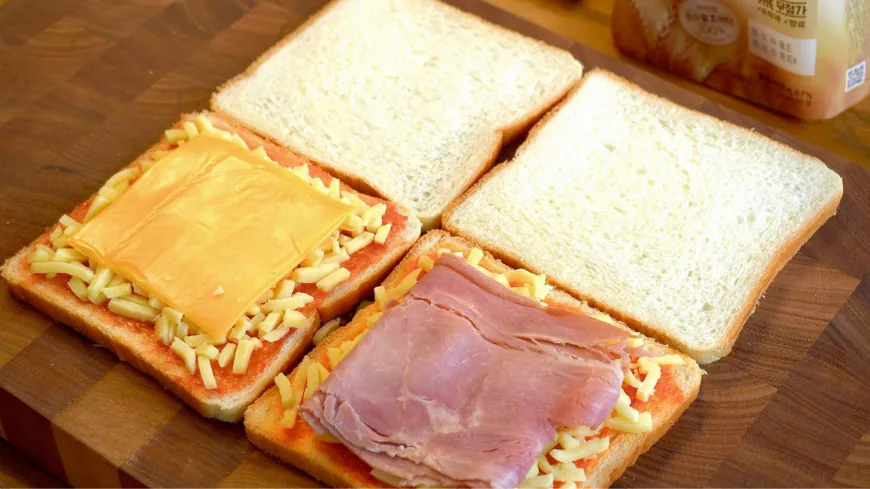 Sweet Potato and Ham Sandwich
