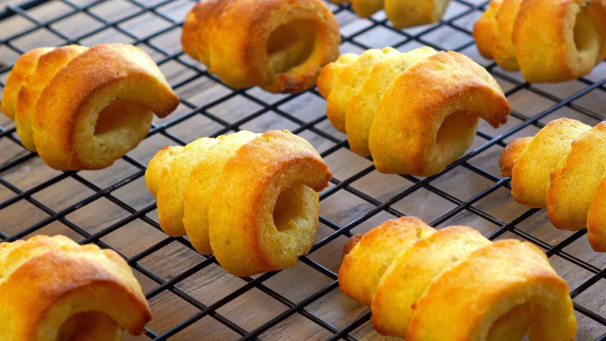Sweet Potato Custard Cones