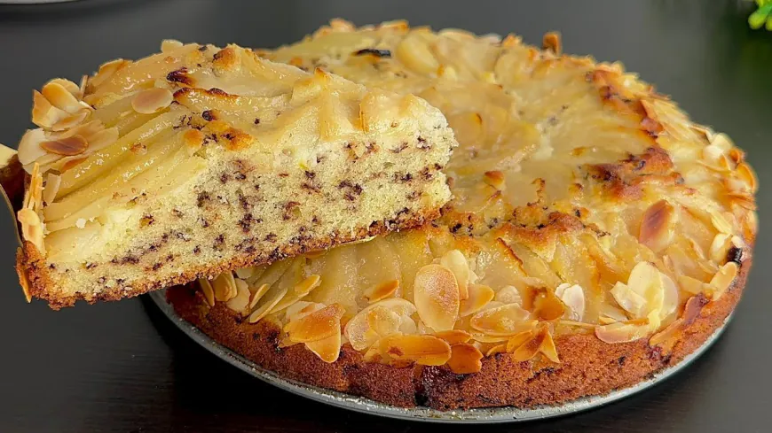 Chocolate Almond Sponge Cake