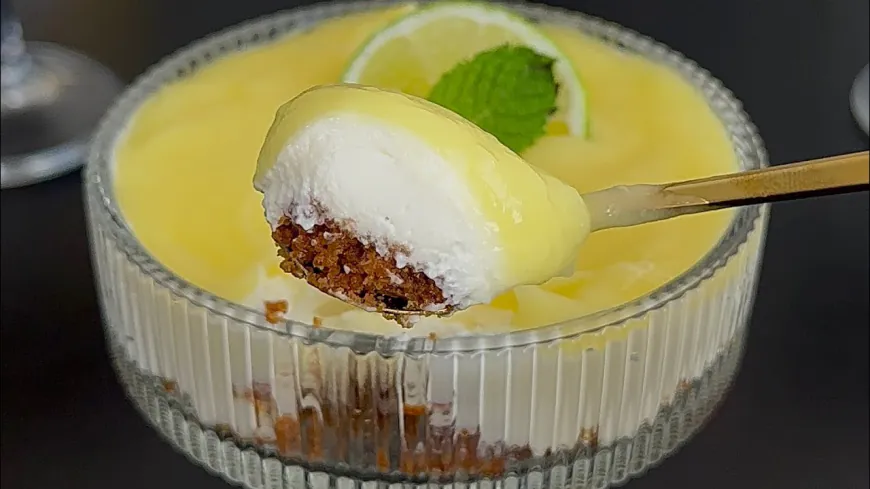 Lemon Cream Cheesecake Dessert Recipe