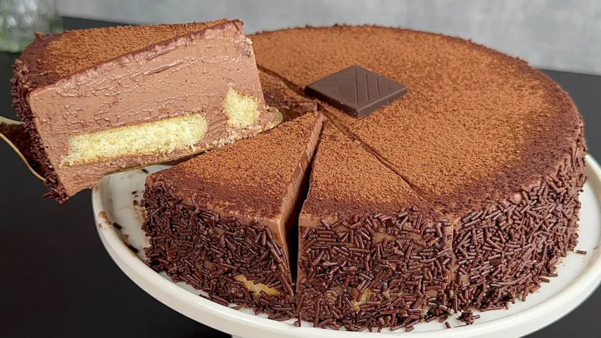 No bake Chocolate Biscuit Cake Recipe
