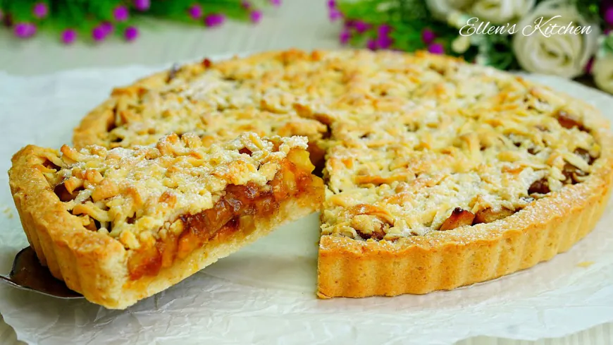 Apple Crumble Tart Recipe