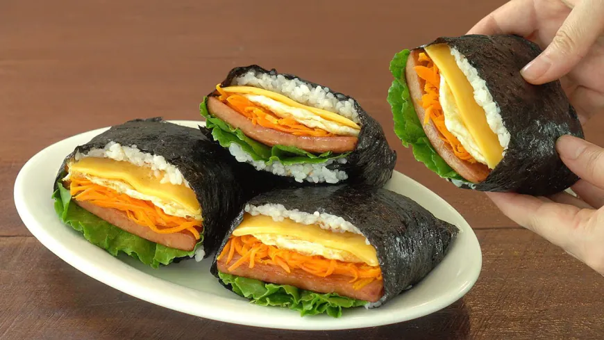 Japanese Rice sandwich Recipe