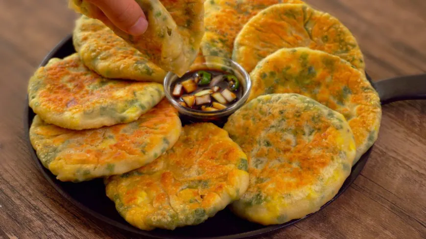 Chinese Chive Pancakes Recipe