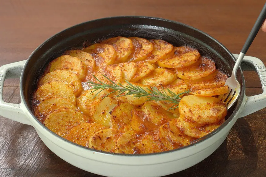Spicy Beef and Potato Gratin Recipe