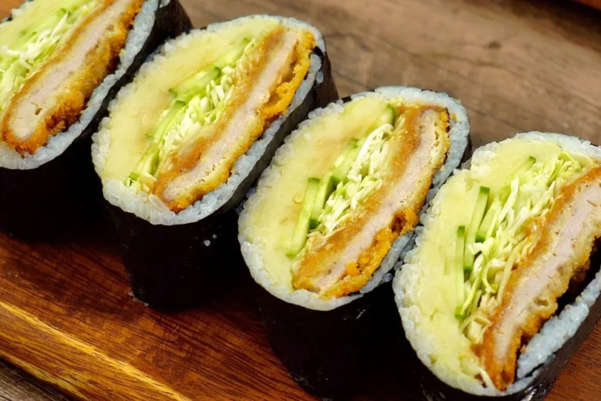 Pork Katsu Onigirazu Recipe