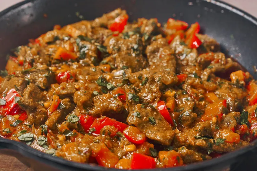 Spicy Stir Fried Beef with Vegetables Recipe