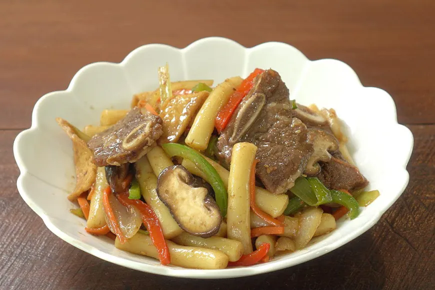 Grilled beef short ribs