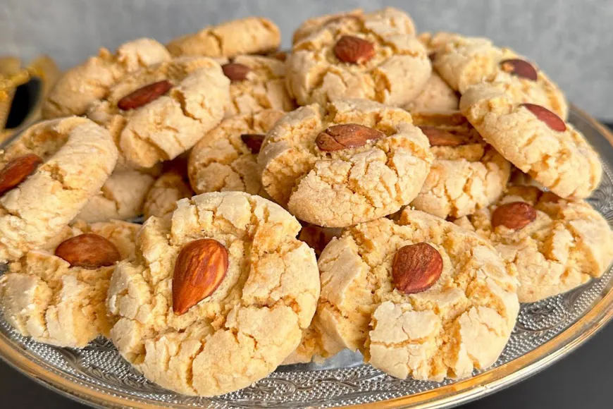 Peanut Butter Almond Cookies Recipe