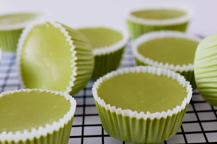Matcha White Chocolate Cheesecake Cups