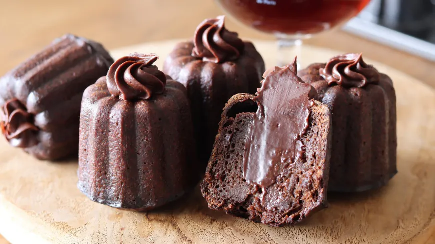 Chocolate Rice Flour Mini Cakes Recipe
