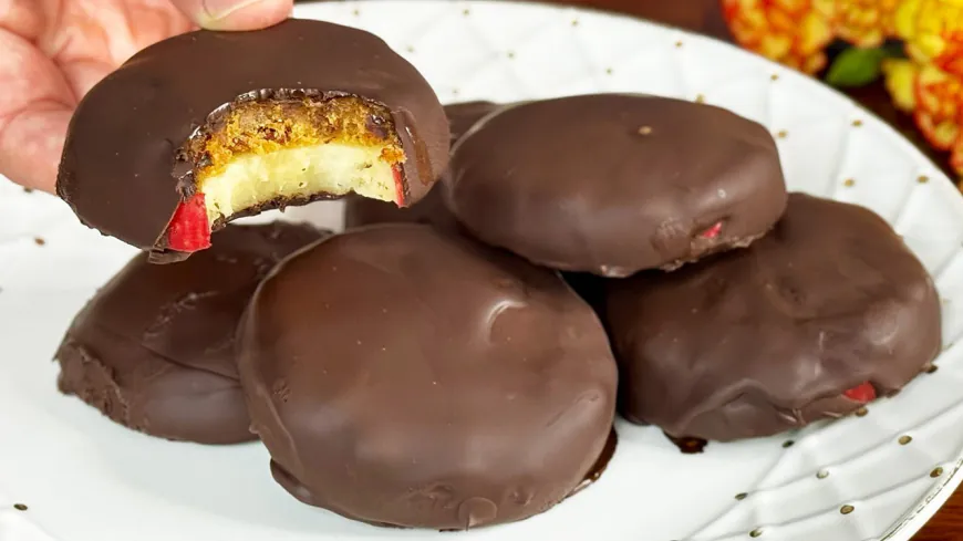 Healthy Chocolate Apple Discs Recipe