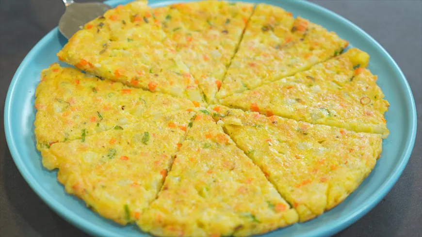 Potato and Carrot Pancakes Recipe