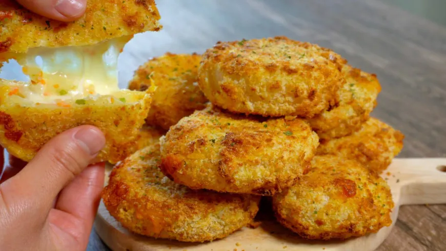 Cheesy Vegetable Croquettes Recipe