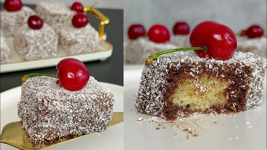 Chocolate Coconut Cake Bites