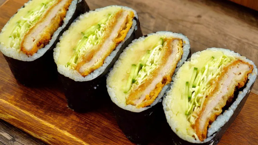 Pork Katsu Onigirazu Recipe