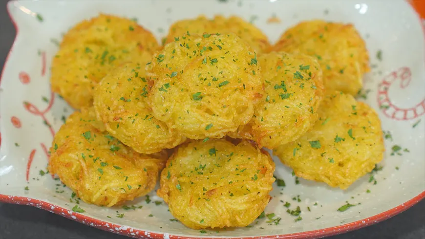 Homemade Crispy Potato Cakes Recipe