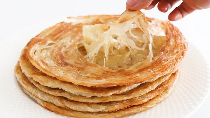 Homemade Flaky Flatbread Recipe