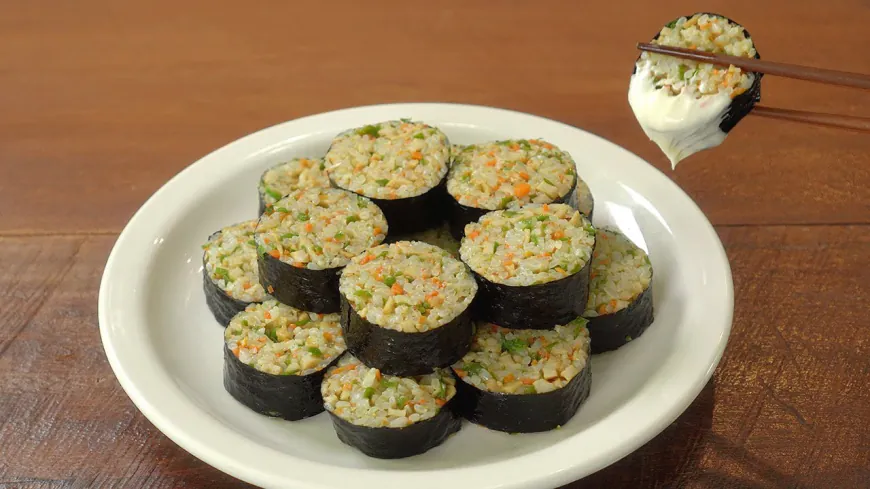 Spicy Pepper Kimbap Recipe