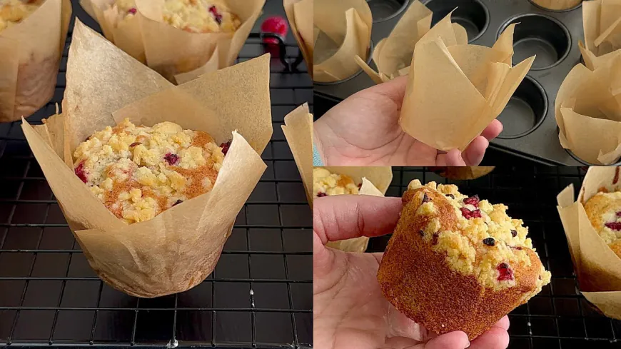 Raspberry Crumble Muffins Recipe