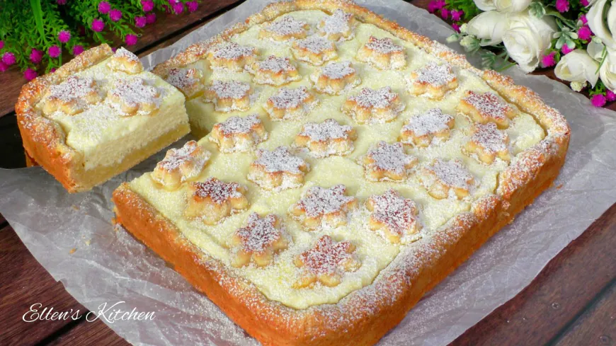 Eastern European cottage cheese pie Recipe
