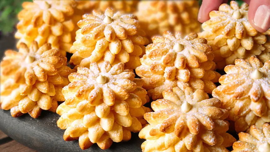 White Chocolate Cottage Cheese Cookies