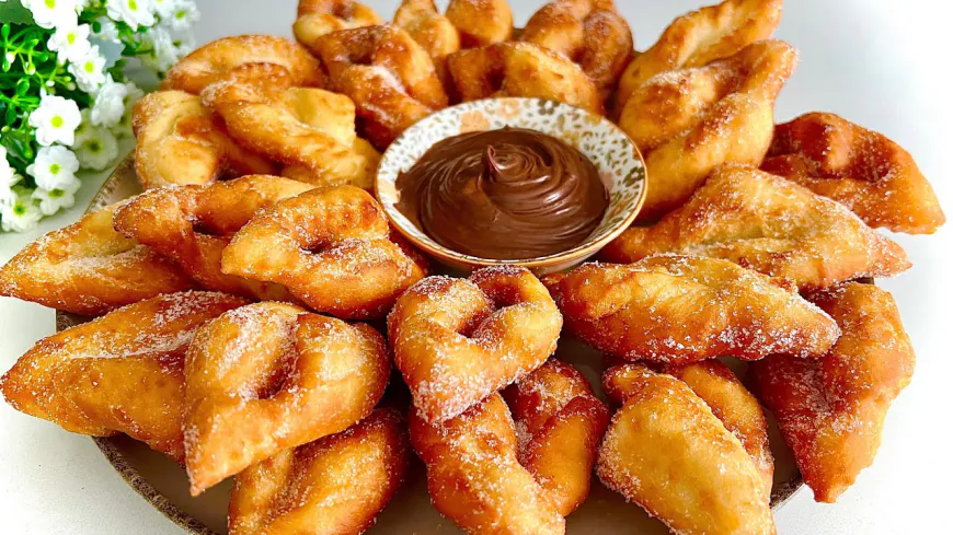 Golden Yogurt Twist Doughnuts Recipe