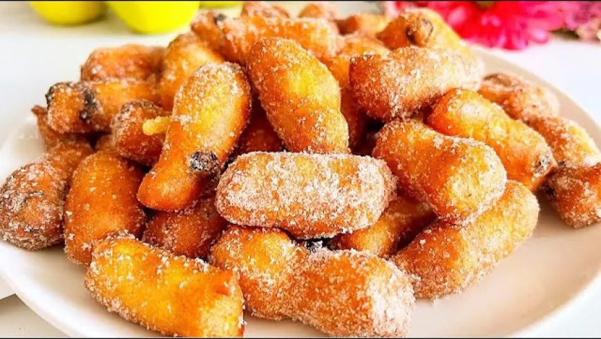 Golden Apple Yogurt Fritters Recipe