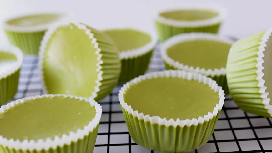 Matcha White Chocolate Cheesecake Cups