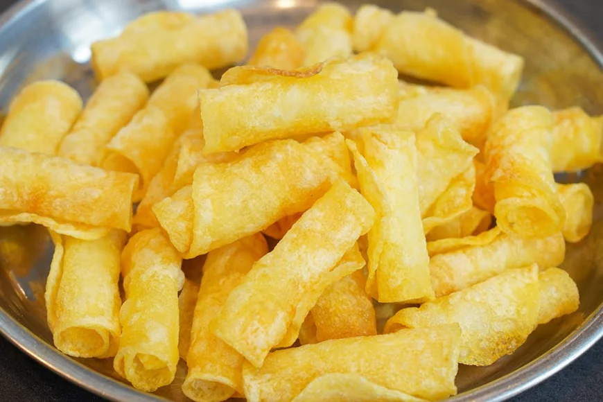 Crispy Rolled Potato Snacks Recipe